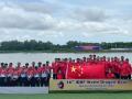 聊城大学龙舟队荣获世界冠军，为国争光光荣