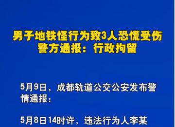 地铁拍视频被行拘，扰乱公共秩序就得付出代价